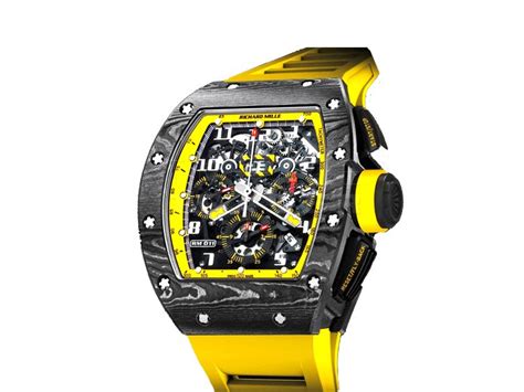 richard mille yellow band price.